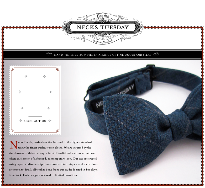 Necks Tuesday - Finest Bow Ties